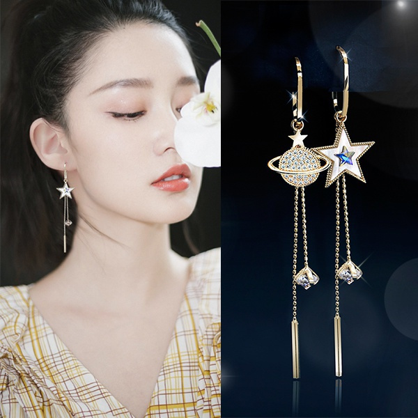 S925 Silver Korean Style Earrings Cat Series (A-01) - S925 Silver Earrings  [A] Cat Series - Fashion Accessories